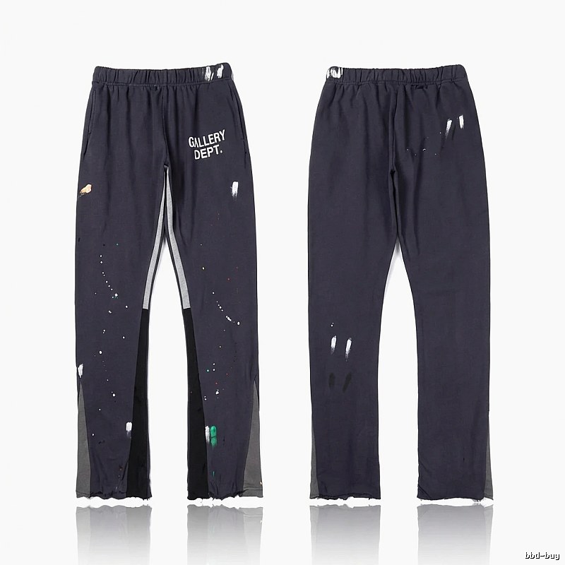 Gallery Dept Graffiti Style Black Trousers