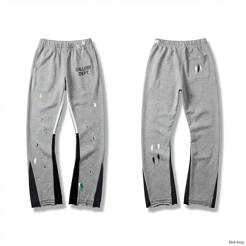 Gallery Dept Graffiti Style Gray Sweatpants