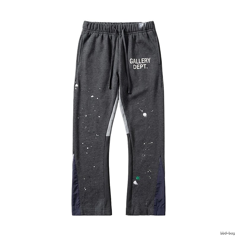 Gallery Dept Graffiti Style Grey-Purple Sweatpants