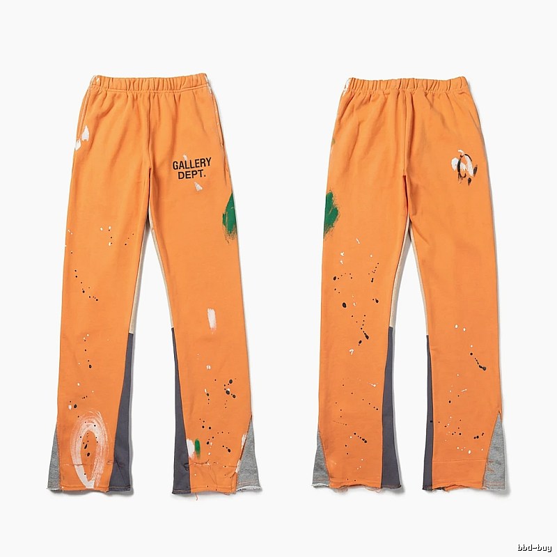 Gallery Dept Graffiti Style Orange Trousers