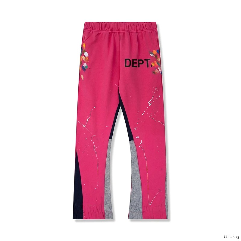 Gallery Dept Graffiti Style Pink Trousers