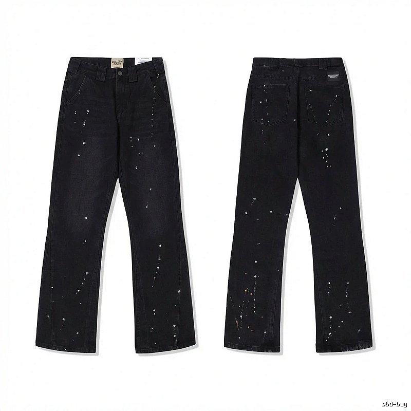 Gallery Dept ink - splashing style black jeans