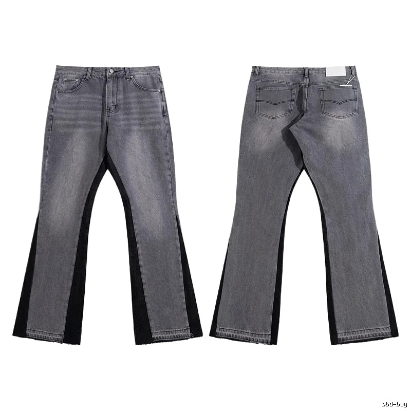 Gallery Dept patchwork grey-black jeans