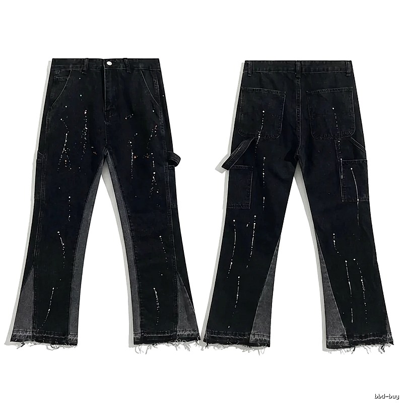 Gallery Dept Workwear Style Black Jeans