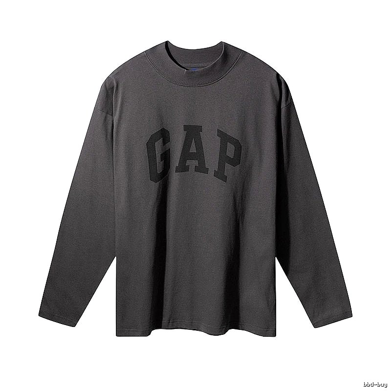 GAP Kanye Co-branded Dark Grey T-shirt