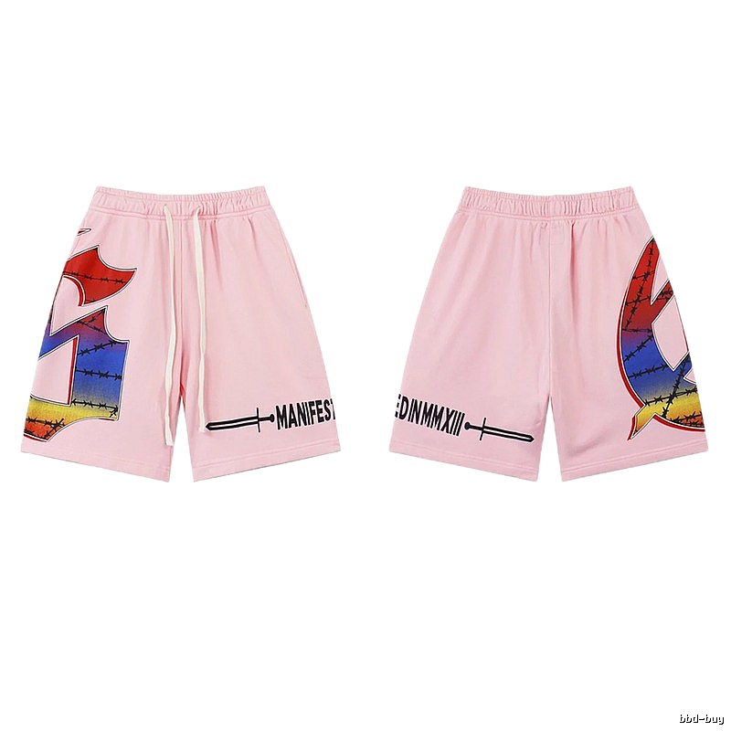 Godspeed Gradient Print Street Style Pink Shorts