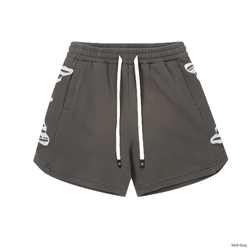 Godspeed Printed Street Style Charcoal Gray Casual Shorts