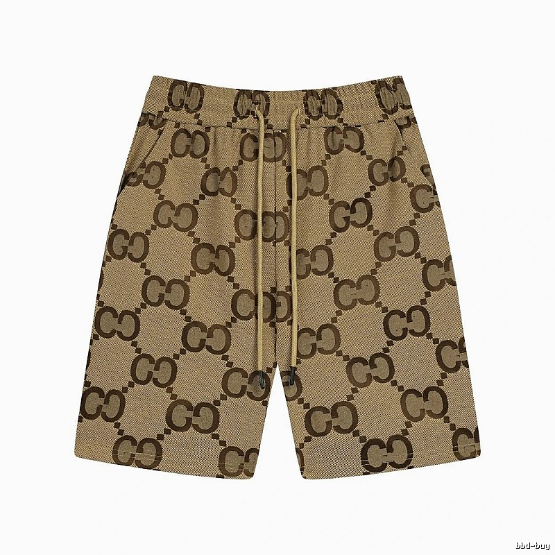 Gucci Double G Brown Retro Shorts