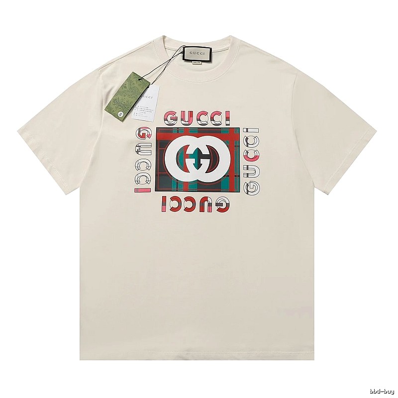 Gucci printed fashion white T-shirt