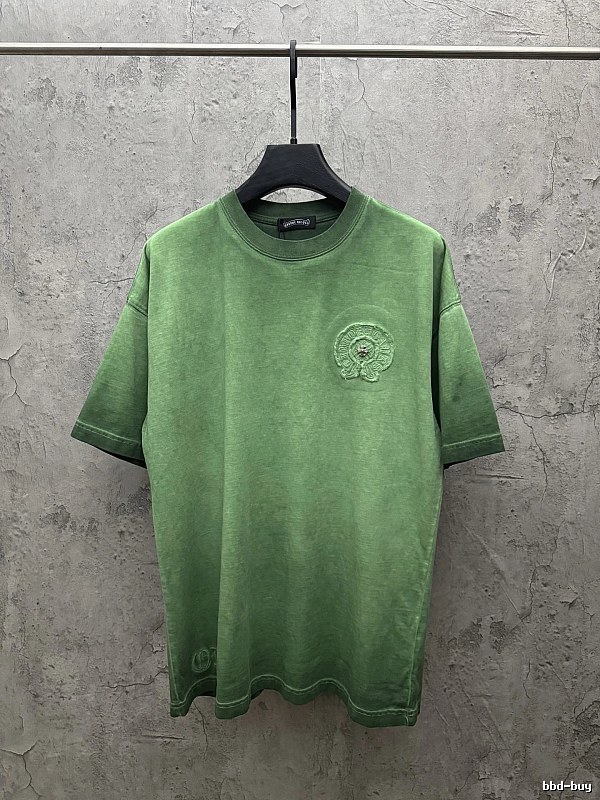 Gucci retro-style green T-shirt