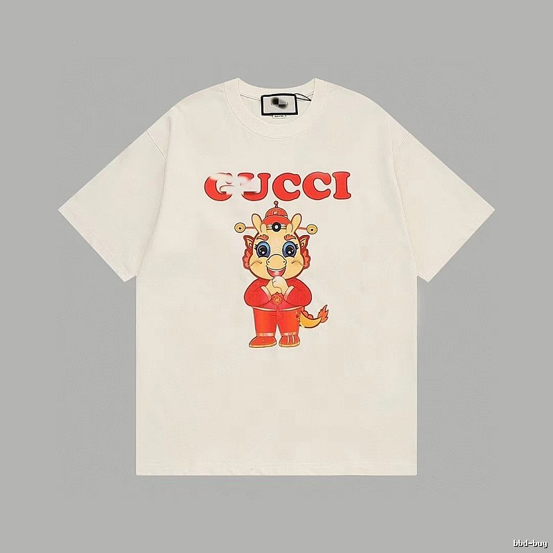 Gucci Year of the Dragon Limited Edition China Chic Style Off-white T-shirt