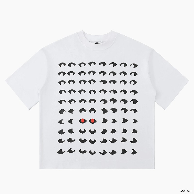 House of Errors Eye Print White T-shirt