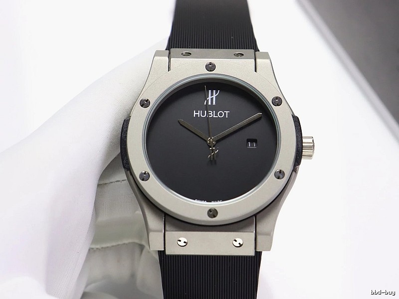 Hublot Watch with Black Dial Watch Detail