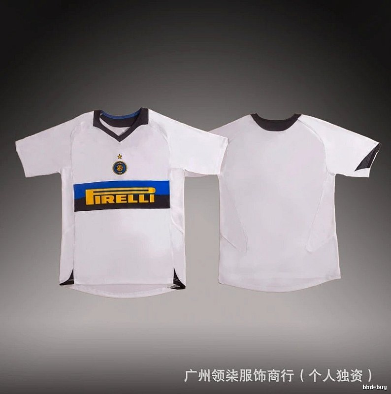 Inter Milan Classic Brehme #3 soccer jersey Blue Black Striped with Travel-Friendly Style