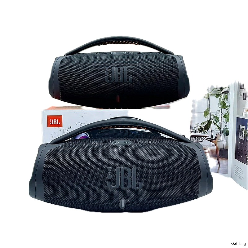 JBL Boombox Portable Bluetooth Speaker in Black