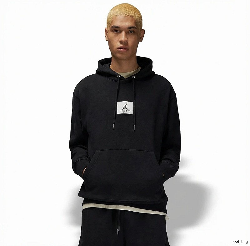 Jordan basic black hoodie