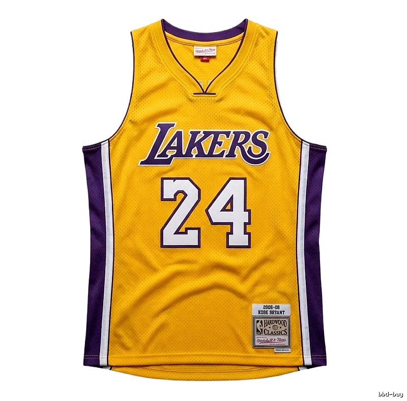 Kobe Kobe No. 24 yellow jersey