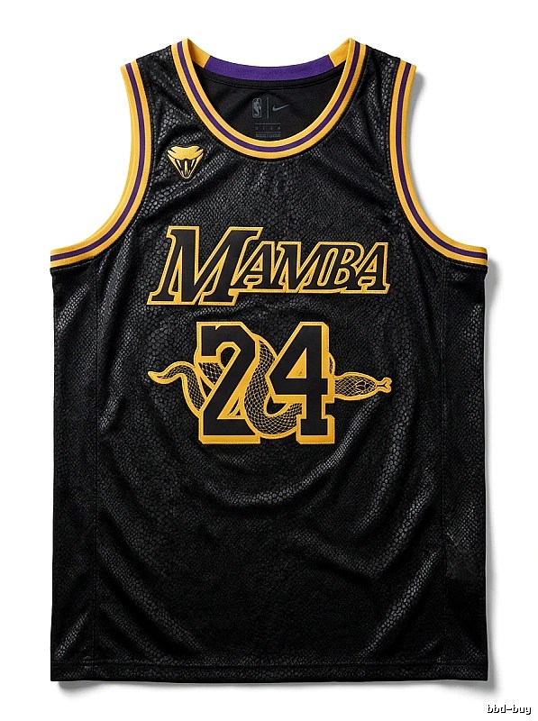 Kobe Mamba Series Black Basketball Uniforms