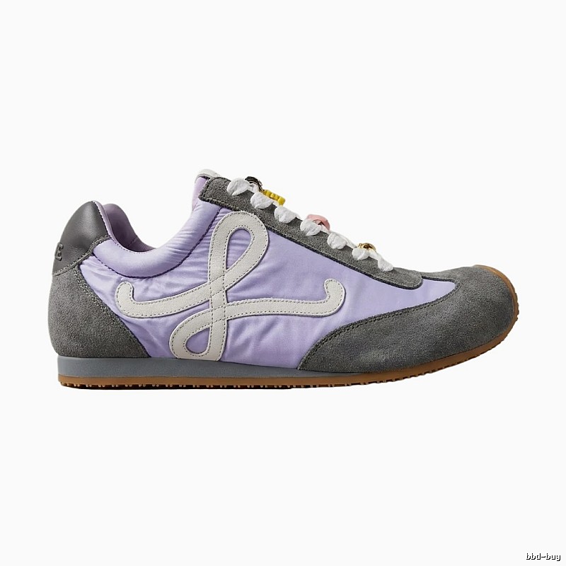 LOEWE vintage grey-purple sneakers