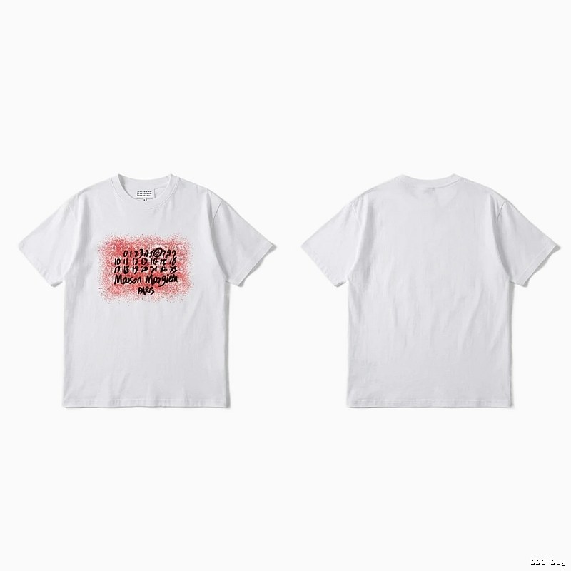 Maison Margiela white T-shirt with digital print