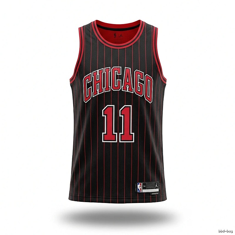 Michael Jordan retro black and red jersey