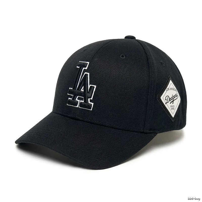 MLB Dodgers black baseball cap
