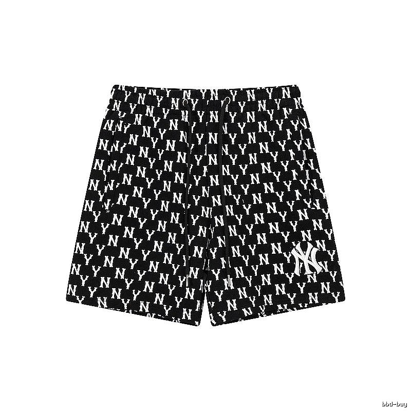 MLB full - print style black shorts