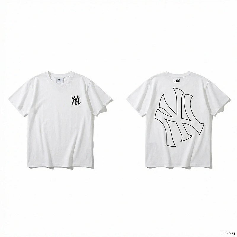 MLB New York Yankees minimalist style white T-shirt
