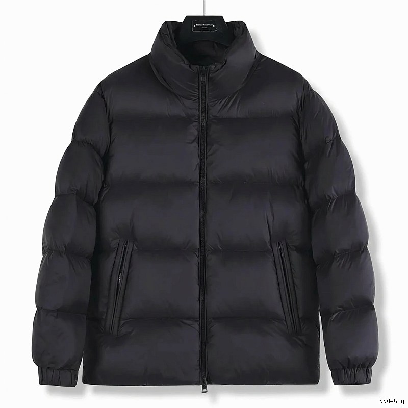 Moncler black casual down jacket