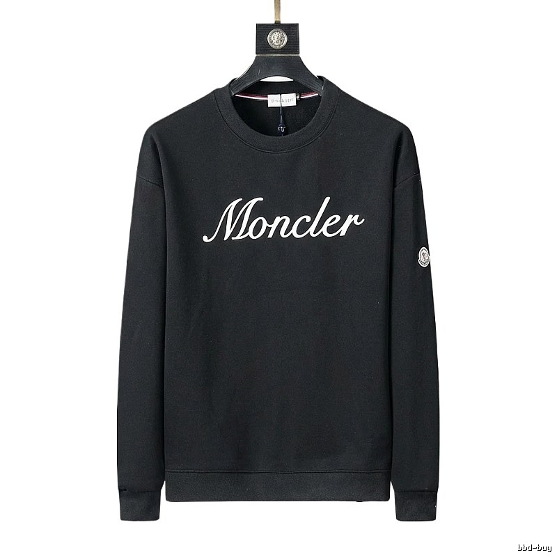 Moncler black simple sweatshirt