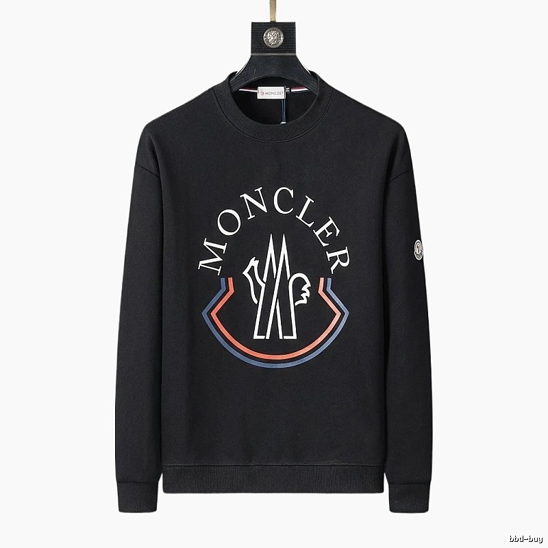 Moncler Classic and Stylish Black Sweatshirt