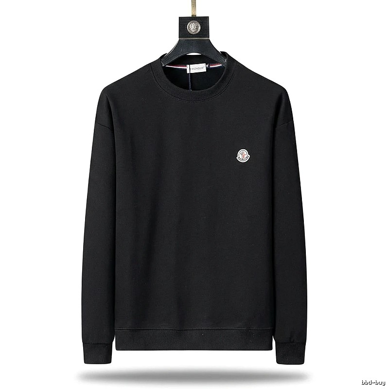 Moncler classic simple black sweatshirt