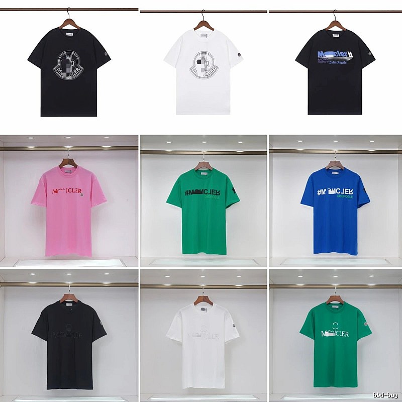 Moncler Co-branded Trendy Style Multi-color Short-sleeve T-shirt