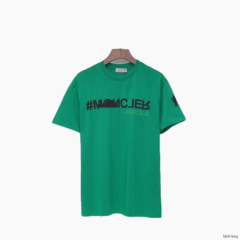 Moncler Grenoble Trendy Green Short-sleeve T-shirt