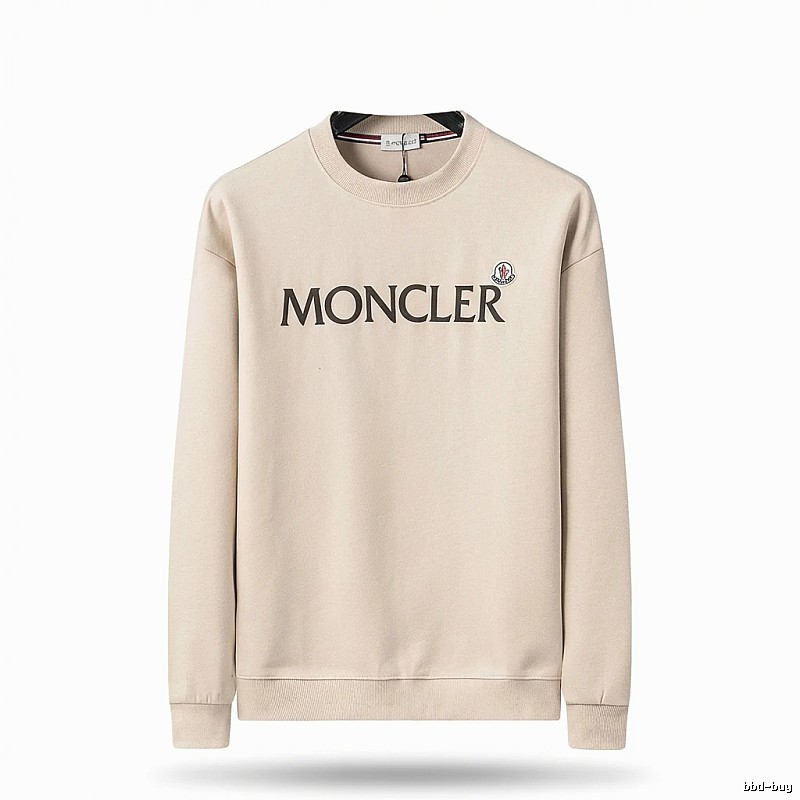 Moncler minimalist beige sweatshirt