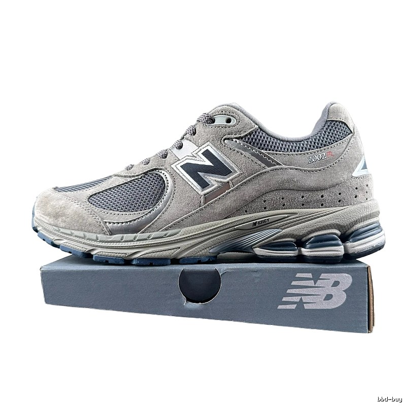 New Balance 2002R retro gray running shoes