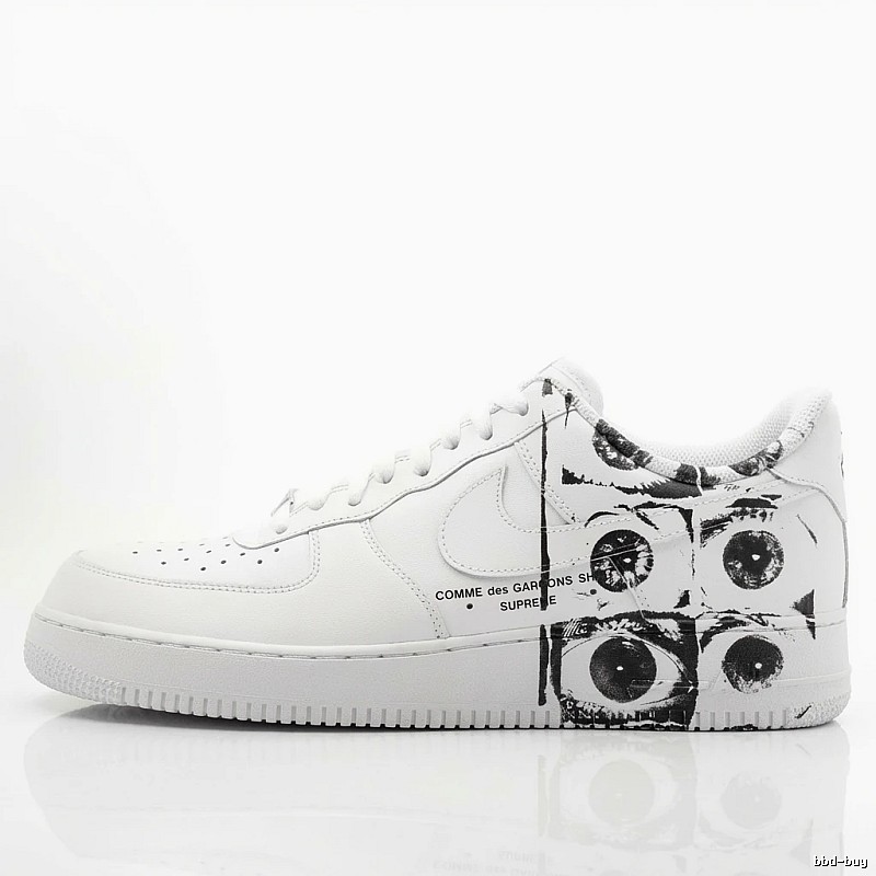 Nike Air Force 1 Dark Style White Shoes