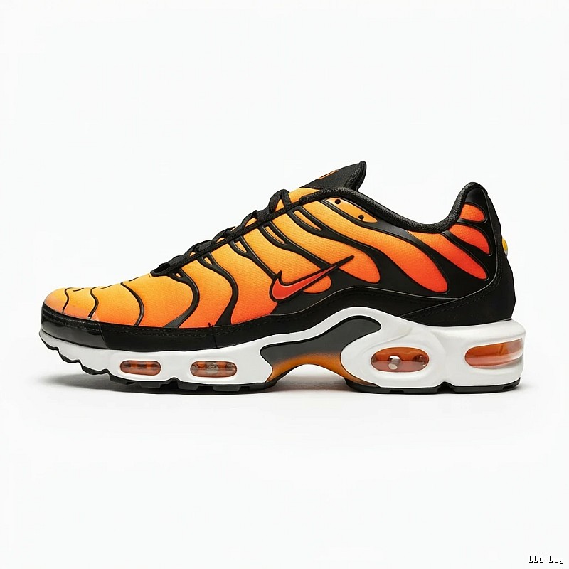 Nike Air Max 95 orange-black gradient sports shoes