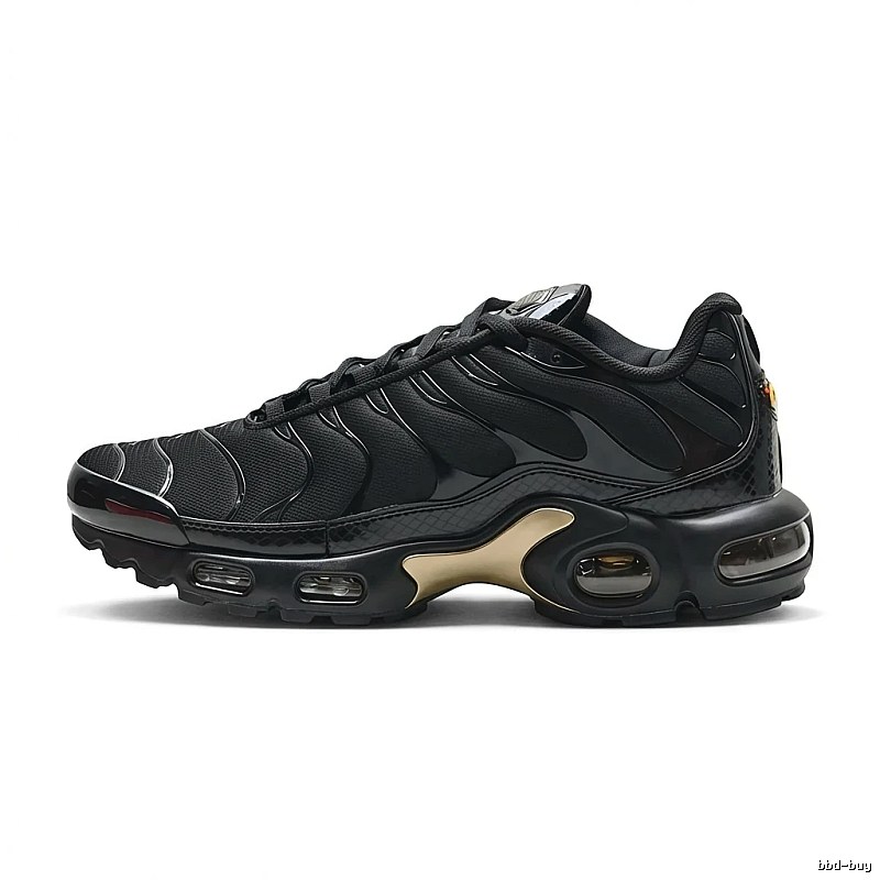 Nike Air Max 97 Black and Gold Trendy Shoes