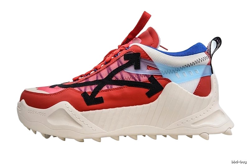 Off-White Arrow Wind Red Sports Shoes