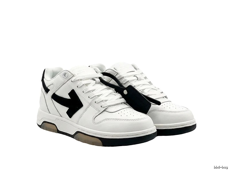 Off-White casual style white and black sports shoes