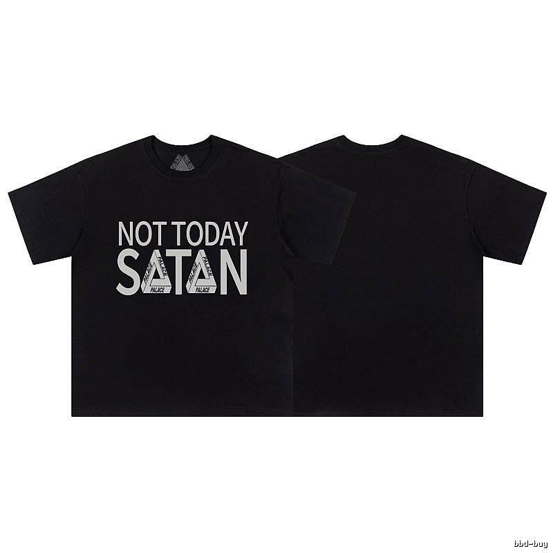 Palace Triangle Print Street Style Black T-Shirt