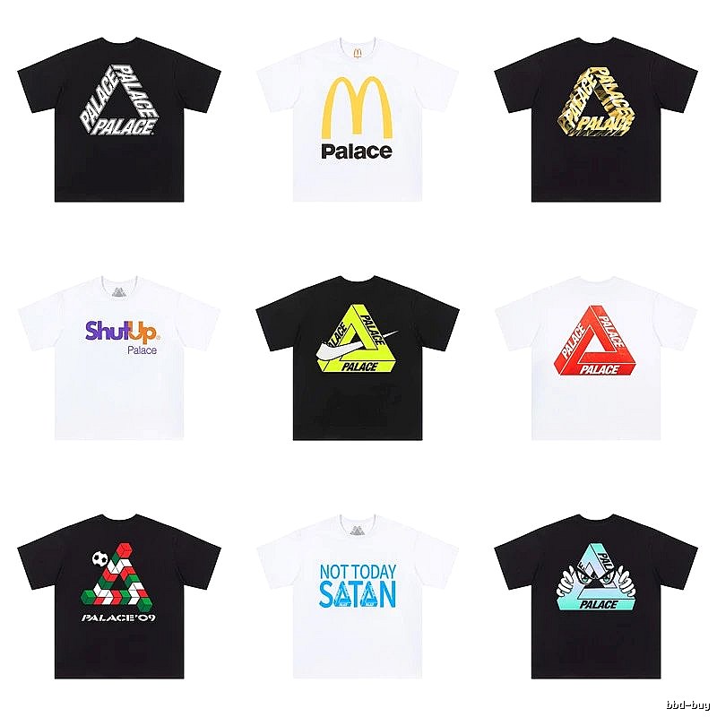 Palace Triangle Series Street Style Multicolor T-shirt