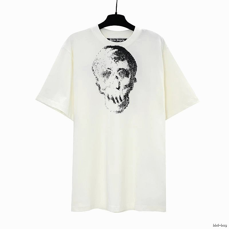 Palm Angels Relaxed Logo T-shirt White Palm Tree with Designer-Inspired Detail