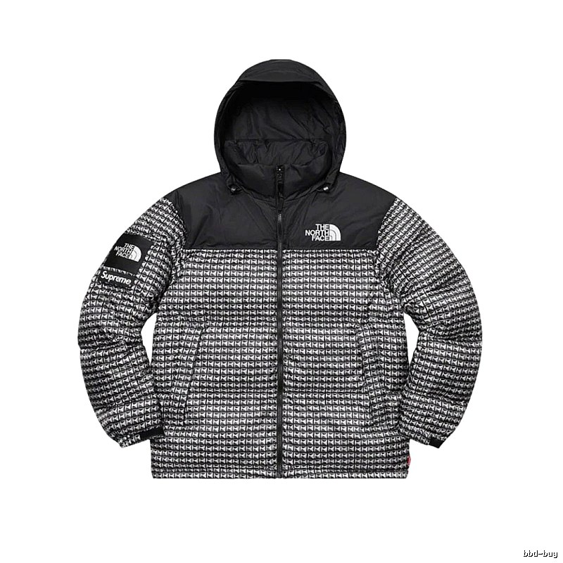 Pattern Logo The North Face Puffer Jacket for Photo Ready Looks