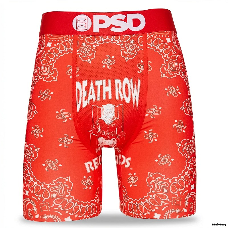 PSD Death Row Retro Style Red Underwear