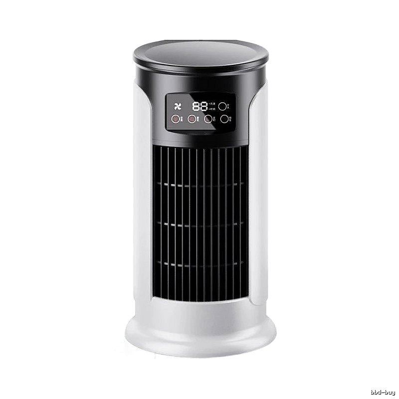 Quiet Room Mini Air Cooler White English Packaging