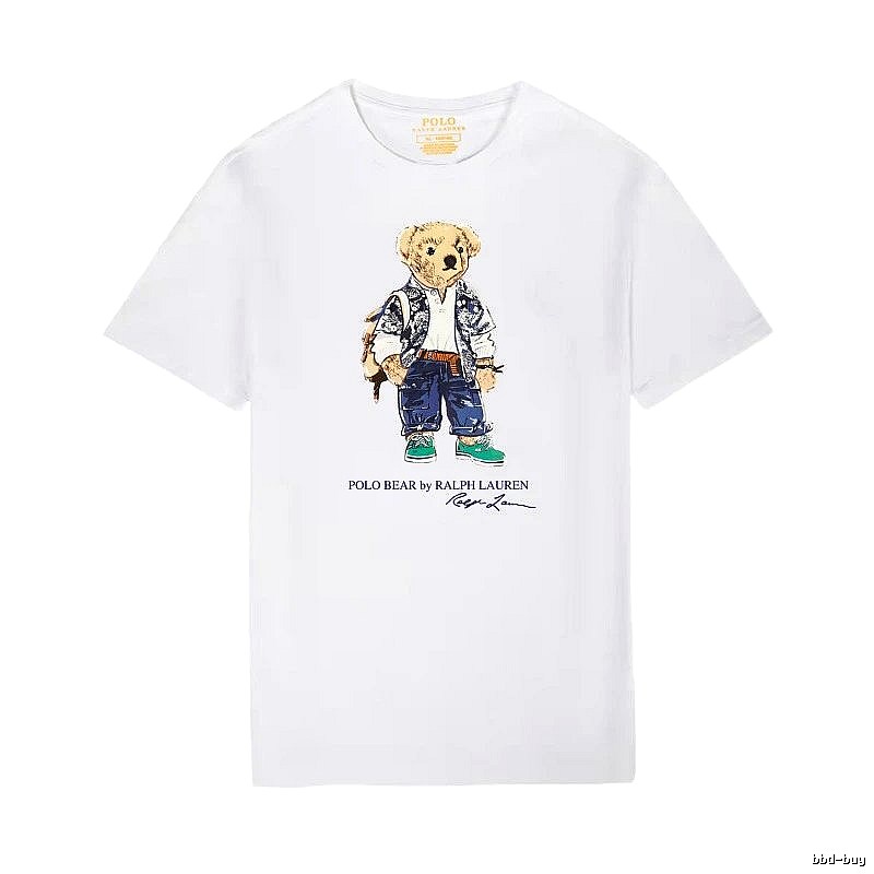 Ralph Lauren Bear Series White T-shirt