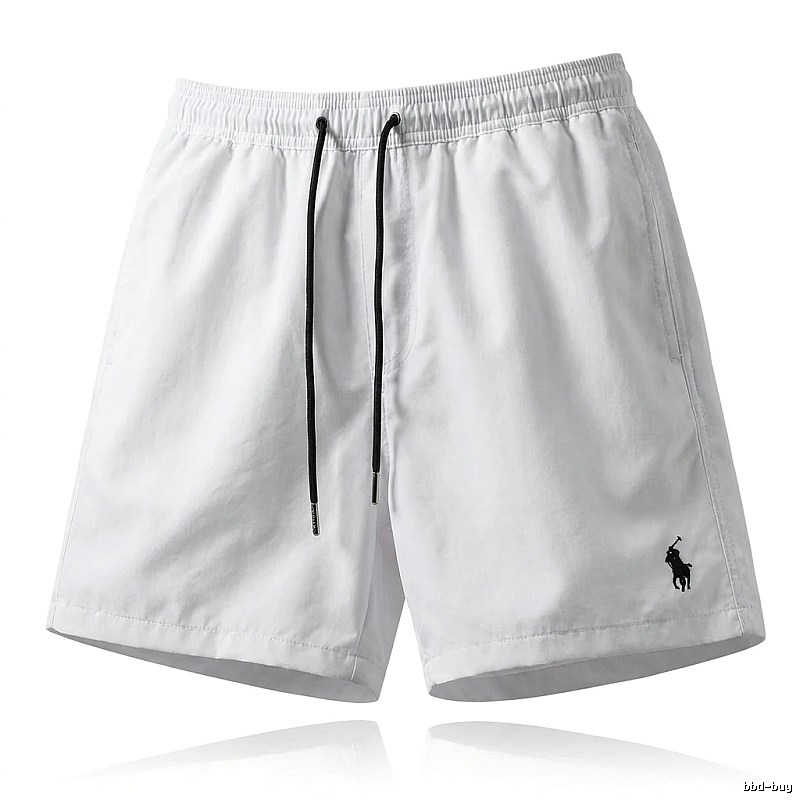 Ralph Lauren minimalist style white shorts