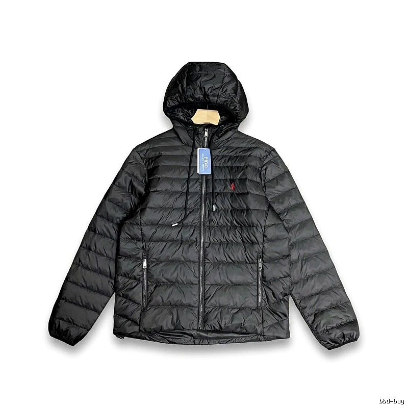 Ralph Lauren Polo Black Simple Down Jacket